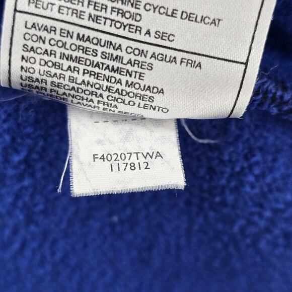 Vintage Jordan Brand Full Zip Sweatshirt Mens Large Blue Black Hoodie Y2K - Picture 10 of 13